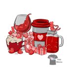 Valentin napi póló - Egyedi Feliratos póló