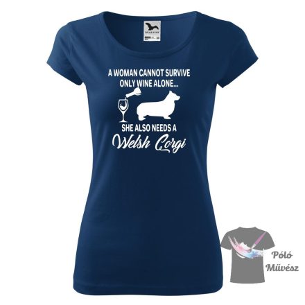 Welsh Corgi póló - Welsh Corgi pulcsi - Kutyás póló - Egyedi Feliratos póló