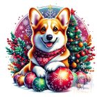 Welsh Corgi karácsonyi póló - Welsh Corgi pulcsi - Kutyás póló - Egyedi Feliratos póló