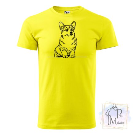 Welsh Corgi póló - Welsh Corgi pulcsi - Kutyás póló - Egyedi Feliratos póló