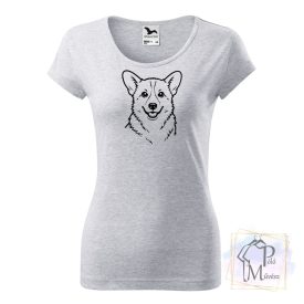  Welsh Corgi Mintás Póló – Egyedi Kutyás Póló Gazdiknak