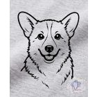 Welsh Corgi Mintás Póló – Egyedi Kutyás Póló Gazdiknak