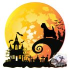 Halloween West Highland White Terrier póló - Westi pulcsi - Kutyás póló - Egyedi Feliratos póló