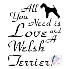 Welsh Terrier póló - Welsh Terrier pulcsi - Kutyás póló - Egyedi Feliratos póló
