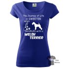 Welsh Terrier póló - Welsh Terrier pulcsi - Kutyás póló - Egyedi Feliratos póló