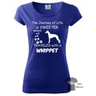 Whippet póló - Agaras pulcsi - Kutyás póló - Egyedi Feliratos póló
