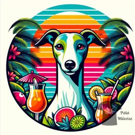   Whippet póló - Agaras pulcsi - Kutyás póló - Egyedi Feliratos póló