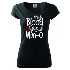 Wine Blood type póló - Boros póló