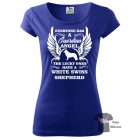 Svájci Fehér Juhászkutya póló - White Swiss Shepherd pulcsi - Kutyás póló - Egyedi Feliratos póló