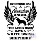 Svájci Fehér Juhászkutya póló - White Swiss Shepherd pulcsi - Kutyás póló - Egyedi Feliratos póló