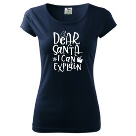 Karányonyi póló - Dear Santa I can explain póló