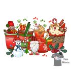 Karácsonyi kávés póló - Karácsony póló - Egyedi póló