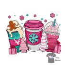 Karácsonyi kávés póló - Karácsony póló - Egyedi póló