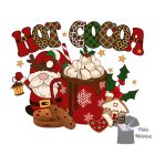 Hot Cocoa Karácsonyi póló - Karácsonyos póló - Karácsony póló - Egyedi póló