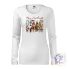 Vintage karácsonyi póló - Vicces Karácsonyi póló - Karácsonyi pulcsi - Egyedi póló