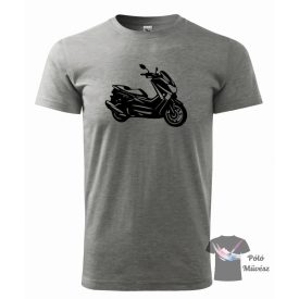 Motoros póló - Yamaha n max póló - Egyedi póló